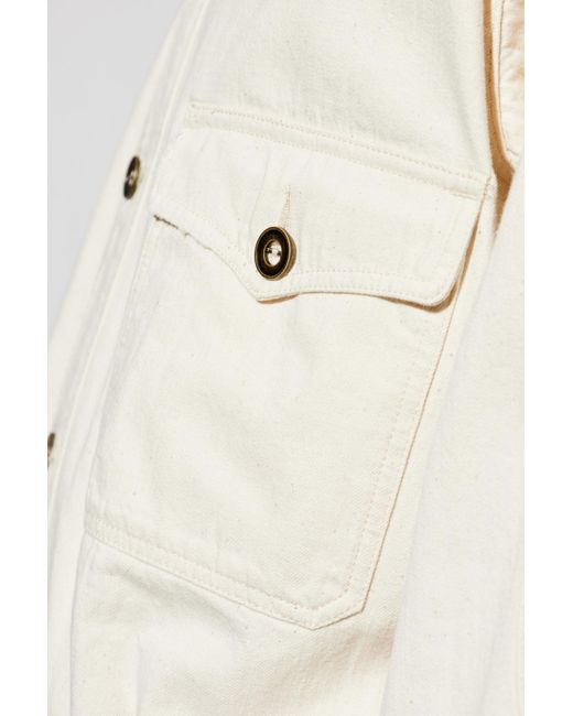 Maison Margiela Natural Jacket With Pockets for men
