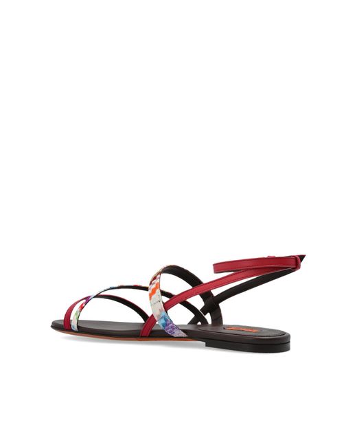 Missoni Black Sandals With Lurex Thread