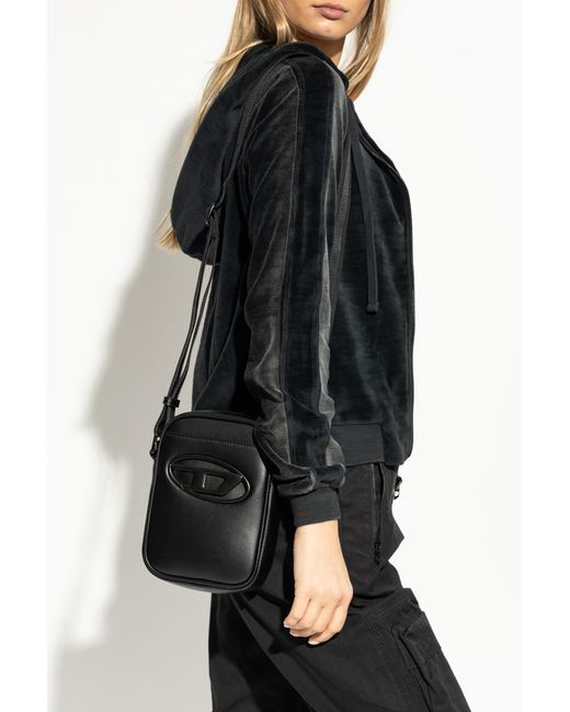 DIESEL Black Shoulder Bag Holi-D Crossbody