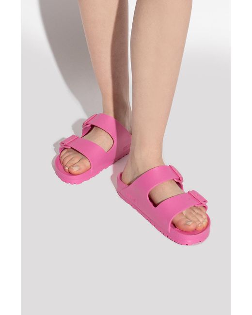 Birkenstock Arizona Eva Slides in Pink | Lyst Canada