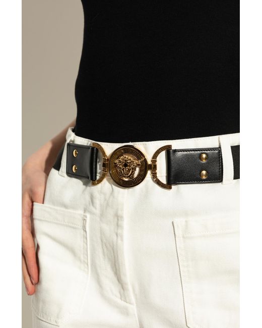 Versace Black Elastic Strap