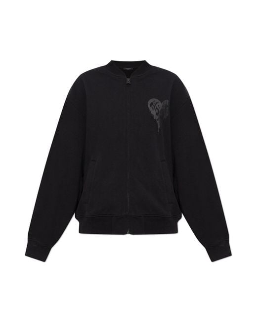 AllSaints Black Sweatshirt 'Poster'