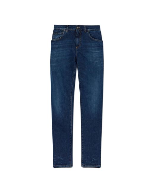 Dolce & Gabbana Blue "Skinny" Jeans for men