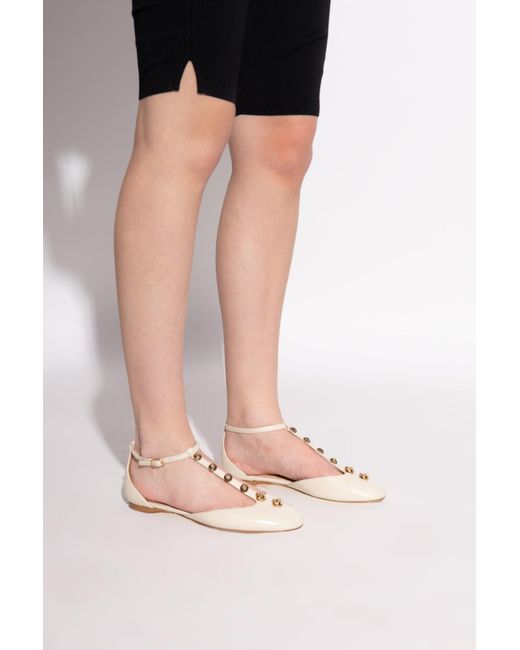 Chloé Natural Ballerinas "Celeste"