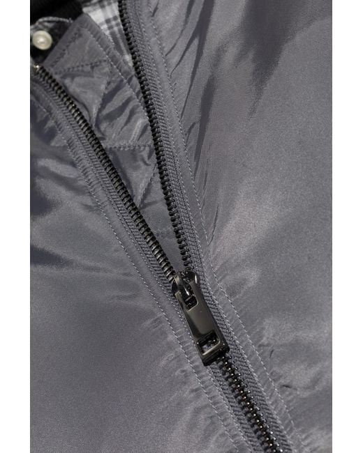 Officine Generale Gray 'Bomber' Type Jacket for men
