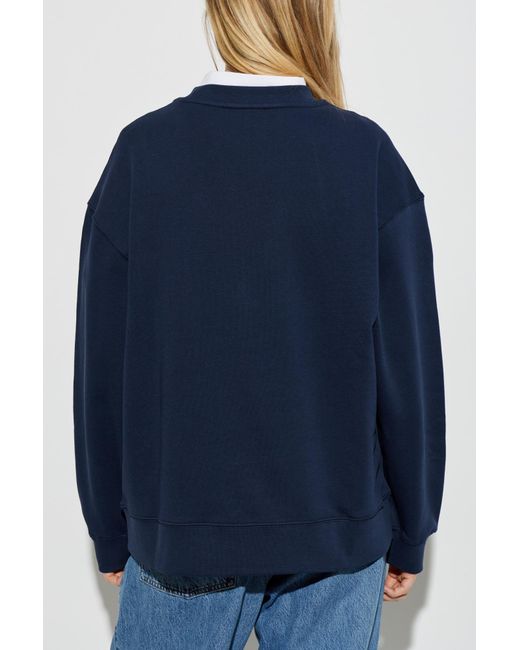 Munthe Blue Nathan Sweatshirt