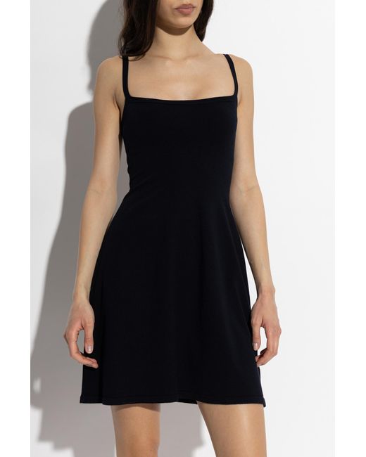 DSquared² Black Off-Shoulder Dress