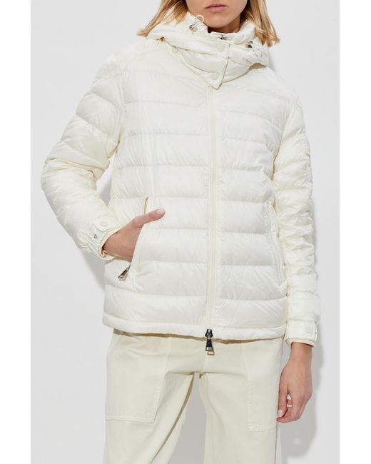 Moncler White Down Jacket 'Dalles'