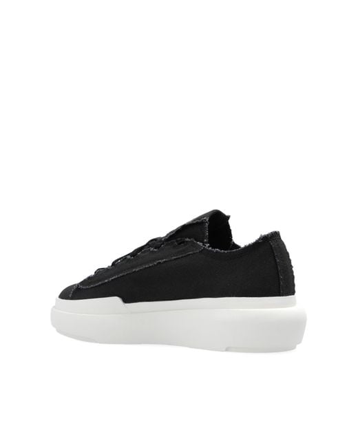 Y-3 Black 'nizza Low' Sneakers,