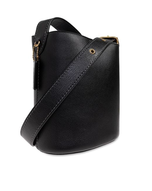 COACH Black "Bleecker" Shoulder Bag