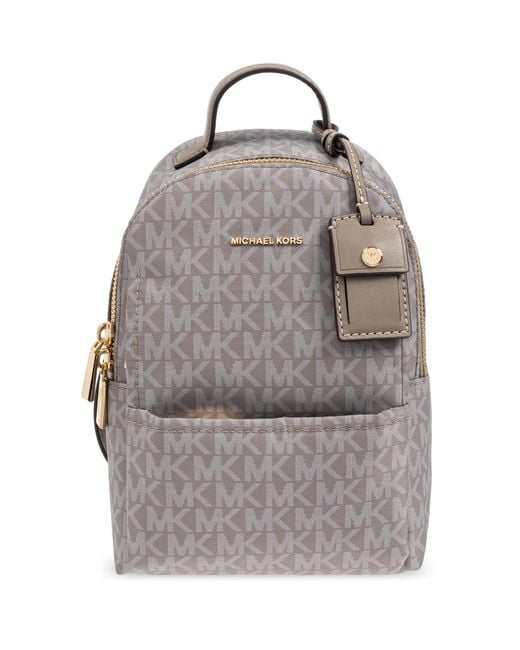 MICHAEL Michael Kors Gray Backpack "Sable"