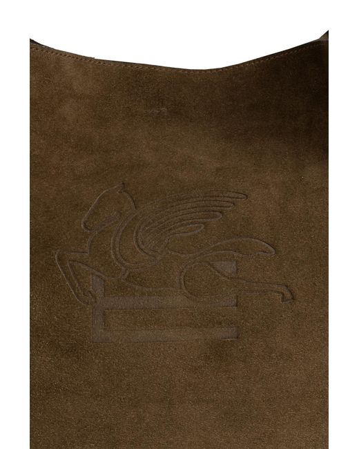 Etro Brown "Libra Large" Bag