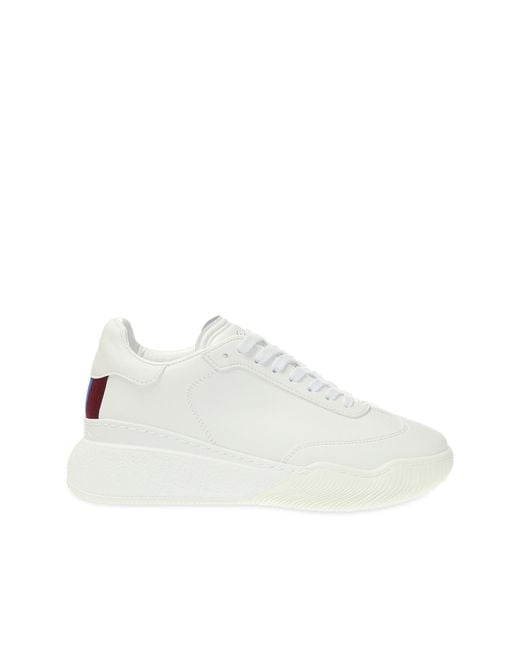Stella McCartney White 'Loop' Sneakers