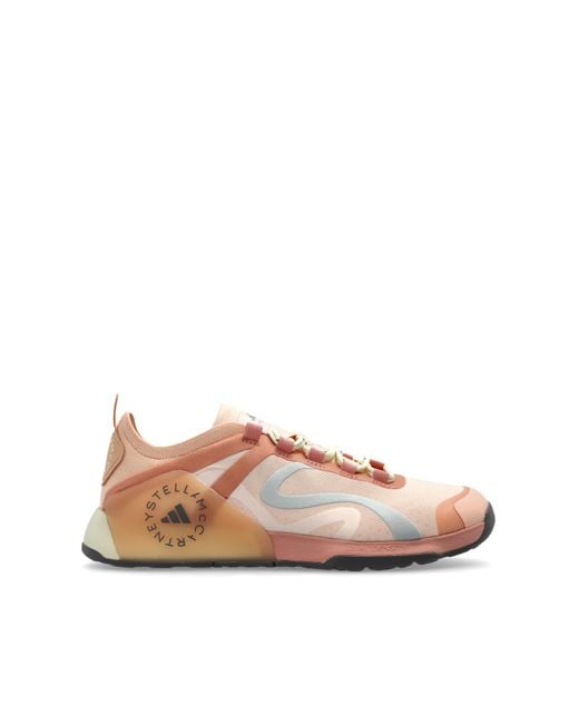 Adidas By Stella McCartney Pink 'Training Dropset' Sports Shoes