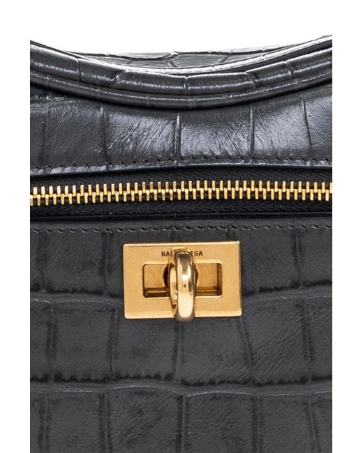 Balenciaga Black "Rodeo Vanity" Handheld Bag