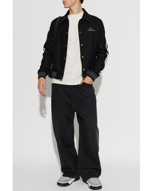 Amiri Black Jeans With 'Vintage' Effect for men