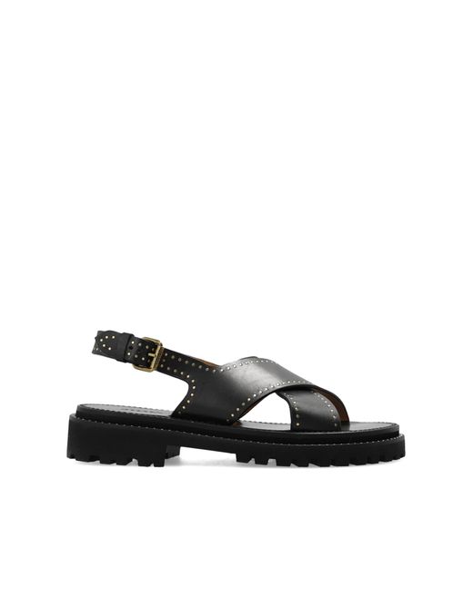 Isabel Marant Black Sandals