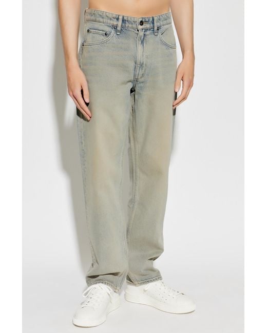 Rag & Bone Blue Straight Jeans for men