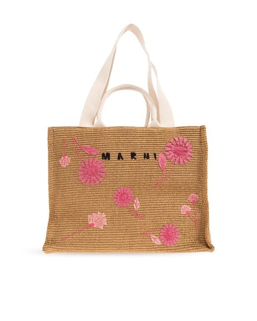 Marni Natural Shopper Bag