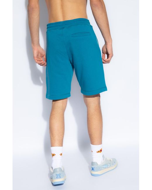 PS by Paul Smith Blue Cotton Shorts, for men