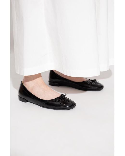 Jimmy Choo Black Ballet Flats "Scarlett"