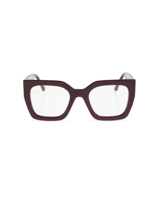 Etro Red Corrective Glasses