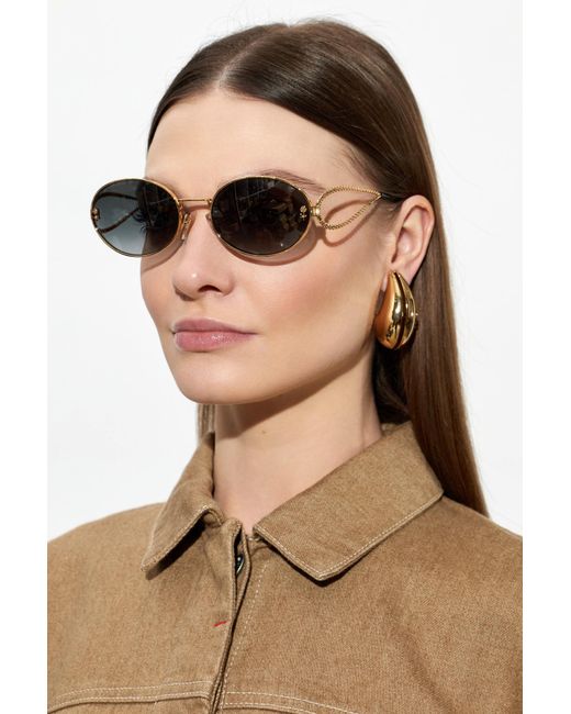 Etro Metallic Sunglasses