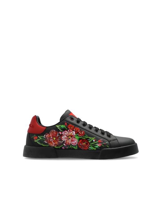 Dolce & Gabbana Black Sneakers