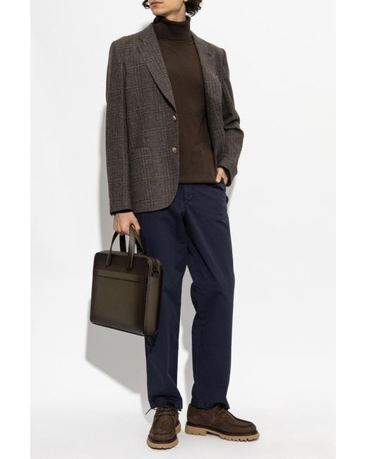 Paul Smith Gray Blazer With Double Vent for men