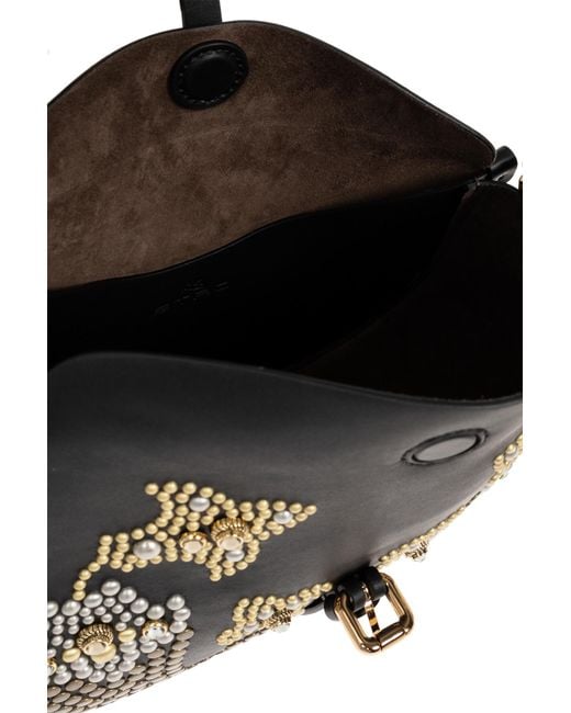 Etro Black 'Pony Medium' Bag