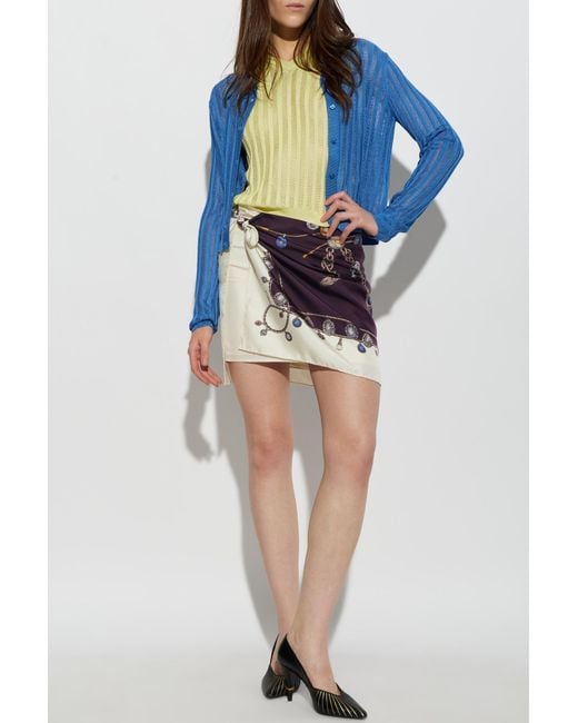 Versace Blue Cardigan