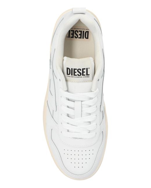 DIESEL White Trainers for men