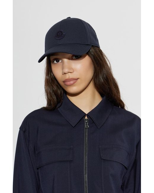 Moncler Blue Baseball Cap