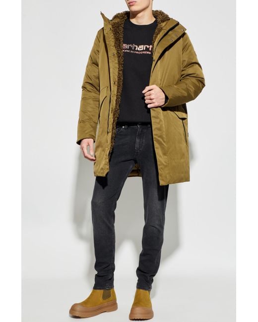 Save The Duck Yellow Insulated Jacket "Raymond" for men