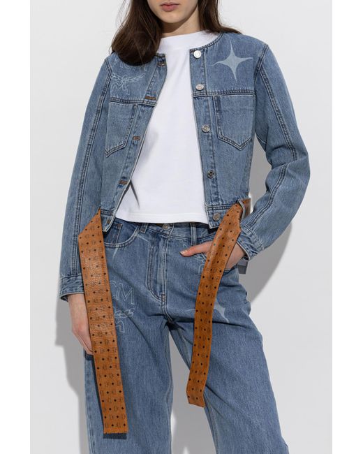 MCM Blue Denim Jacket