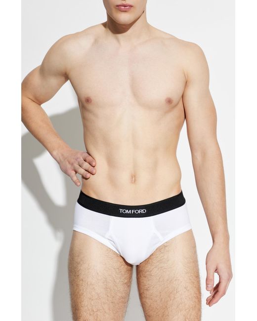 Tom Ford Blue 2-Pack Briefs for men