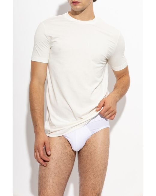 DSquared² White T-Shirt From The 'Underwear' Line for men