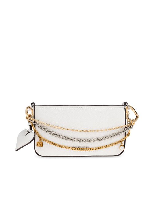 MICHAEL Michael Kors White Shoulder Bag 'Bryant Small'