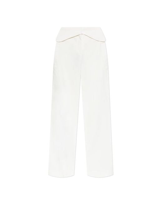 IRO White Trousers Zinia