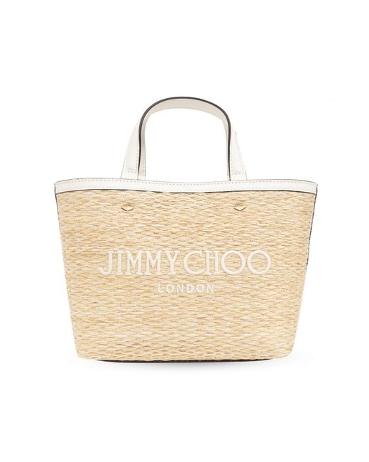 Jimmy Choo Natural 'marli Mini' Shoulder Bag,