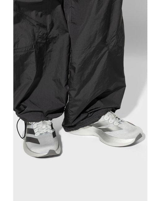 Adidas Originals Gray Sports Shoes 'Adizero Evo Sl M' for men