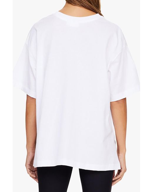 The Upside White T-Shirt "Laura"