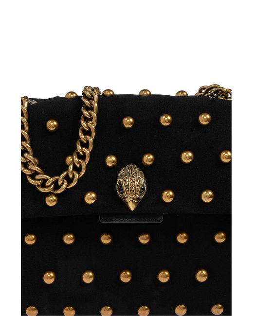 Kurt Geiger Black Shoulder Bag "Kensington Large"