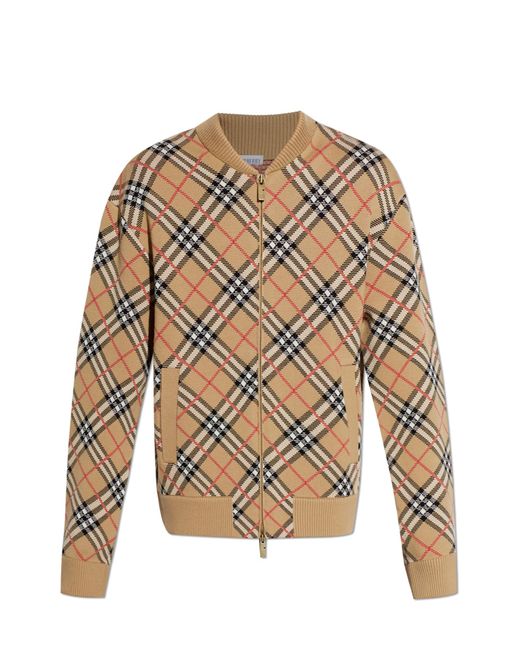 Burberry White Cardigan 'Gene' for men
