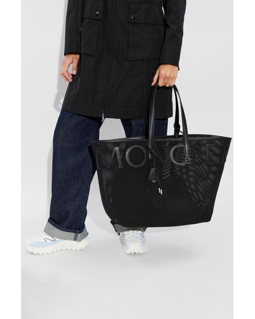 Moncler Black 'Very Large' Shopper Bag