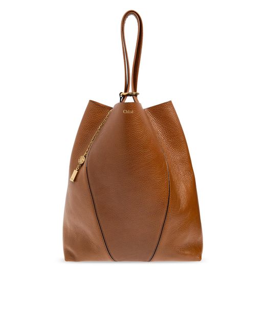 Chloé Blue Bag Spin Large Type Shopper