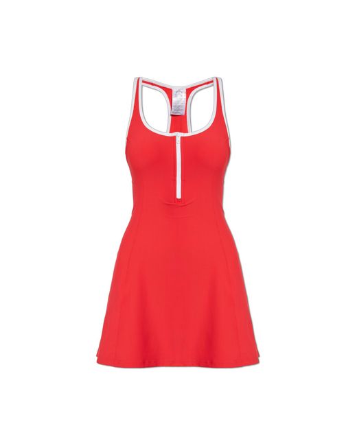 The Upside Red Dress With Shorts "Pacific"