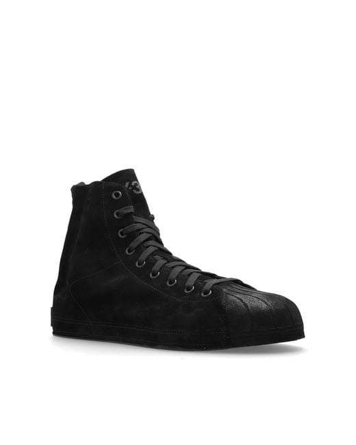 Y-3 Black 'Nizzastar' Sports Shoes