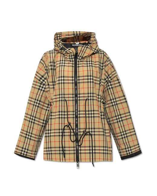 Burberry Natural 'bacton' Hooded Jacket,