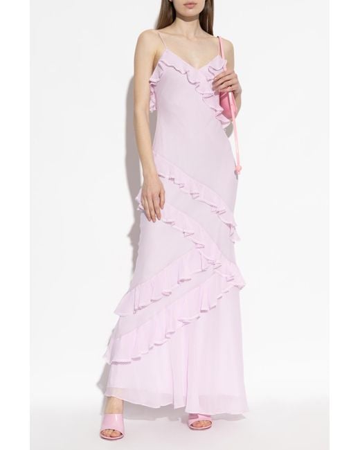 LoveShackFancy Pink Dress Rialto